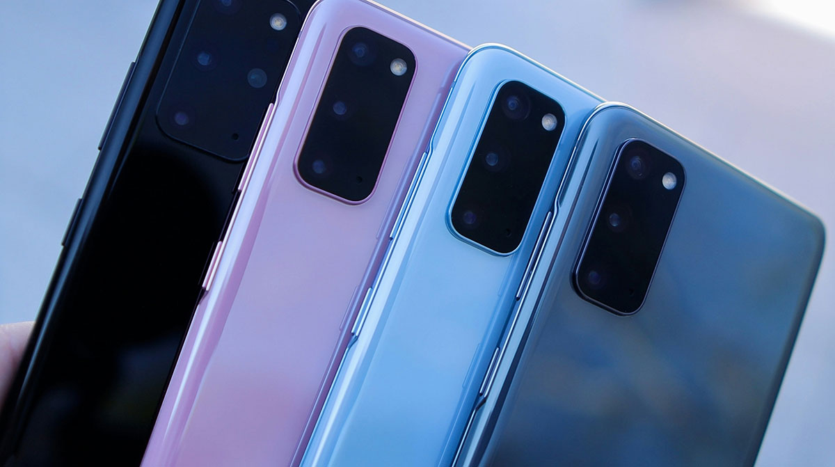 Samsung überholt Apple beim Absatz von Smartphones.